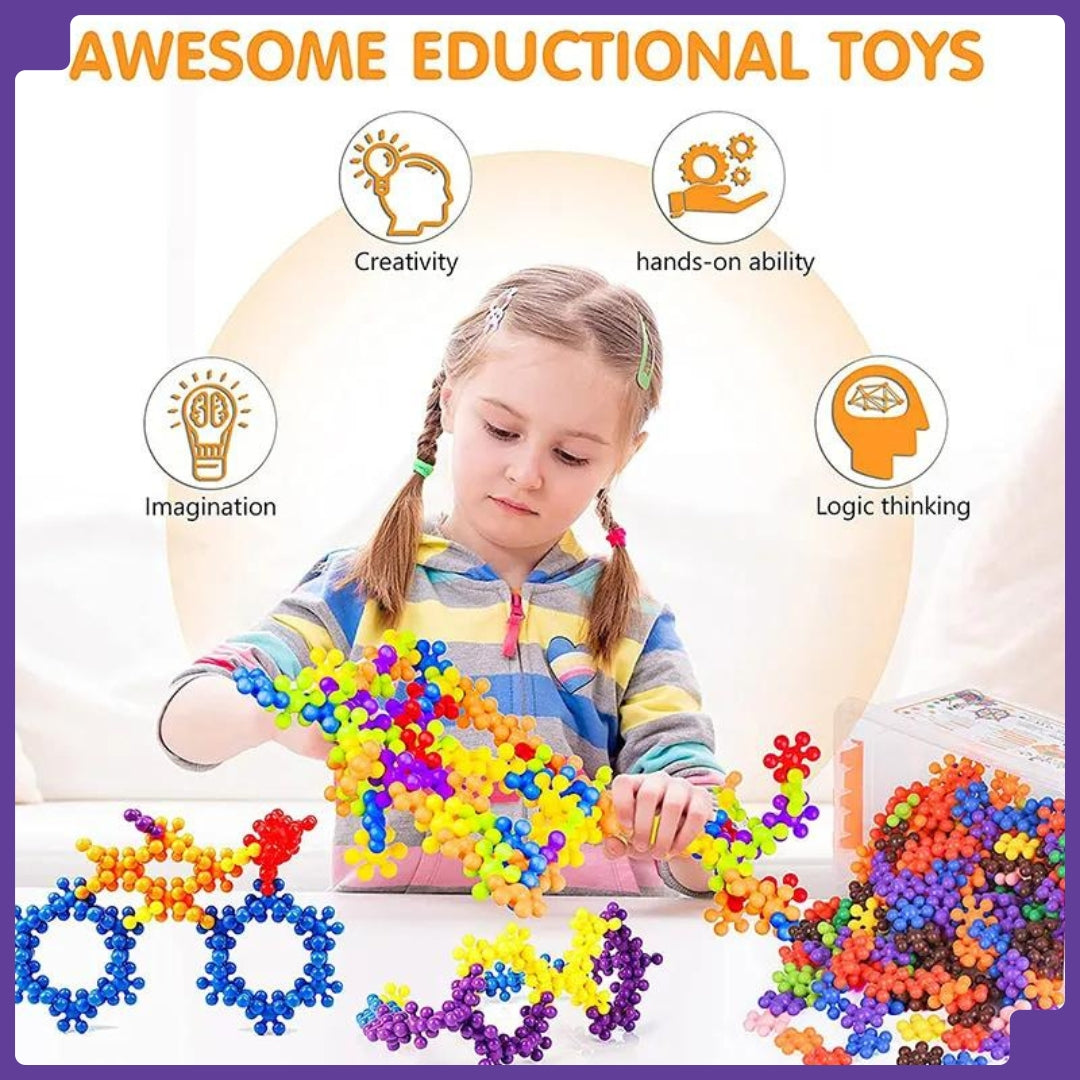 ✨Creative Star Block For Kids || Mind Development Toys + FREE Learning 2000+ pages downloadable PDF worksheet for kids 😍